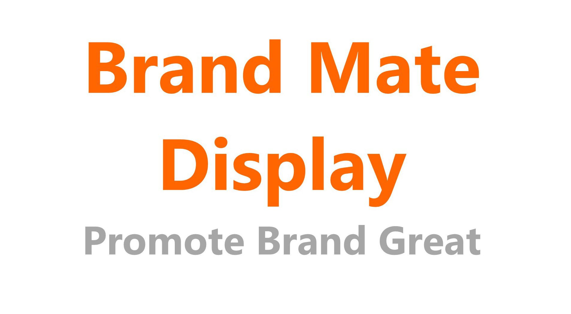 Brand Mate Display Logo