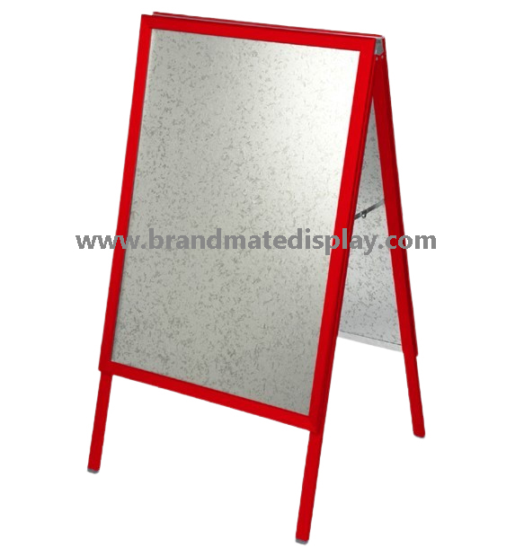 A Frame display Red color doube sides,