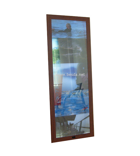 LED magic mirror advertising light box