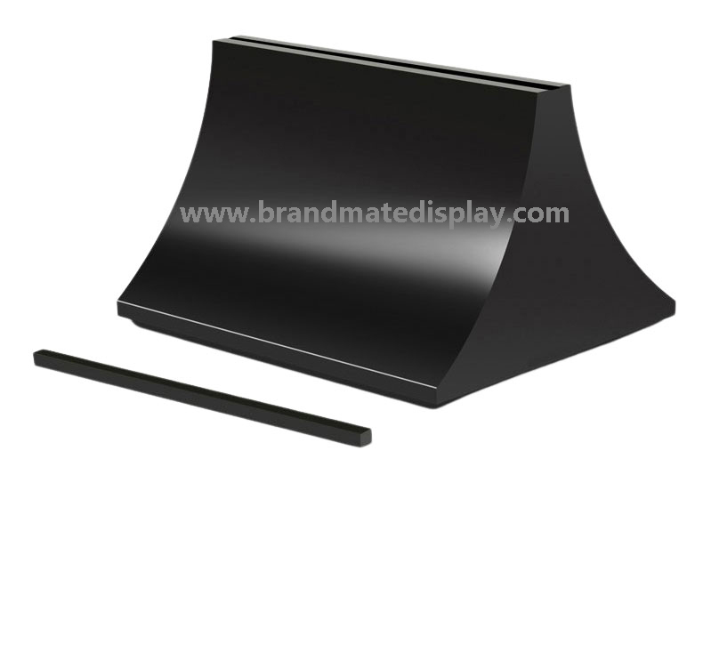 High Quality Stand Display curve base in black color