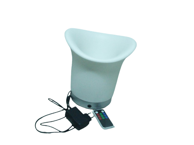 LED party cooler, Portable LED ice bucket, LED bucket with remote control,