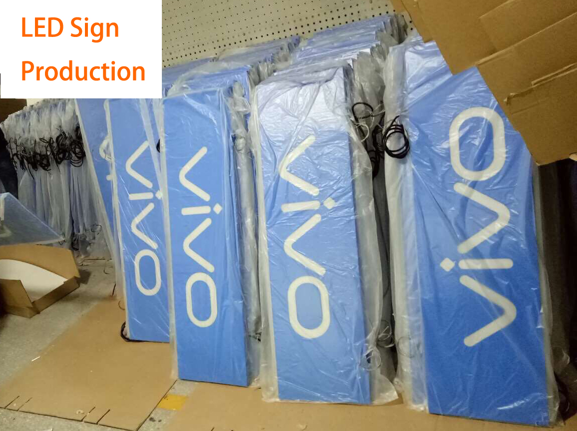 LED light box quality control inspection record