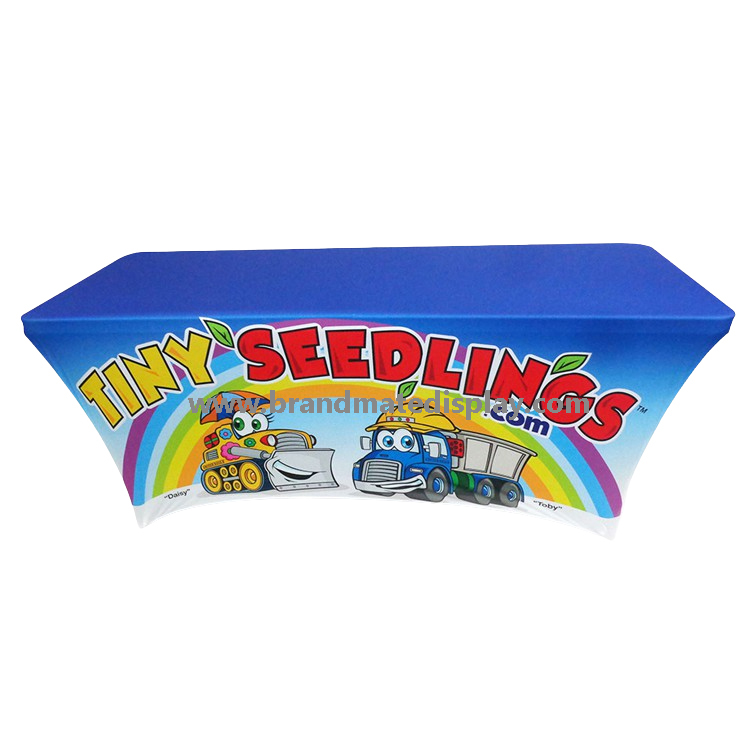 advertising table cover, promotional table cloth