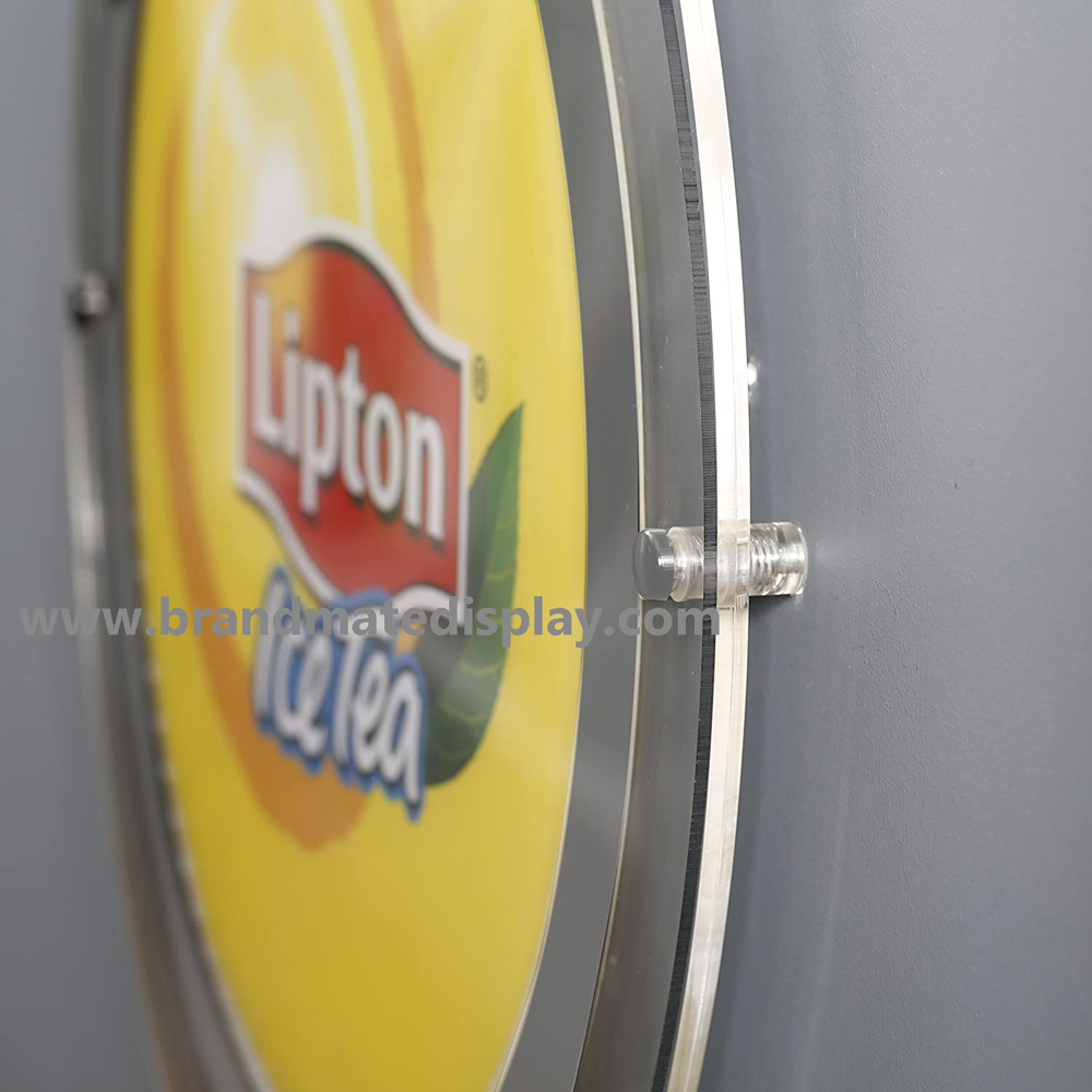 LED Crystal Display with round shape for Lipton