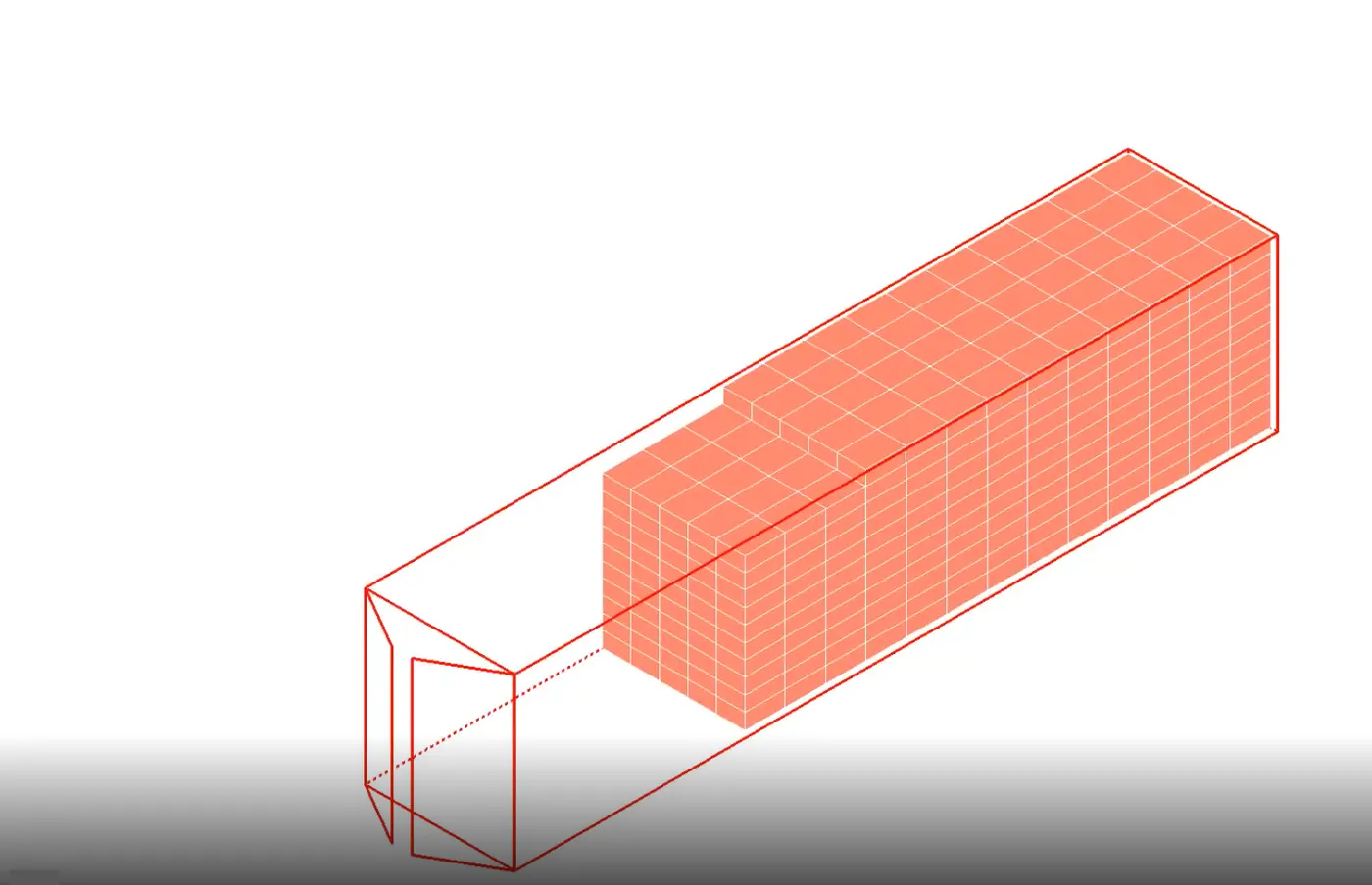 Container loading plan for display export