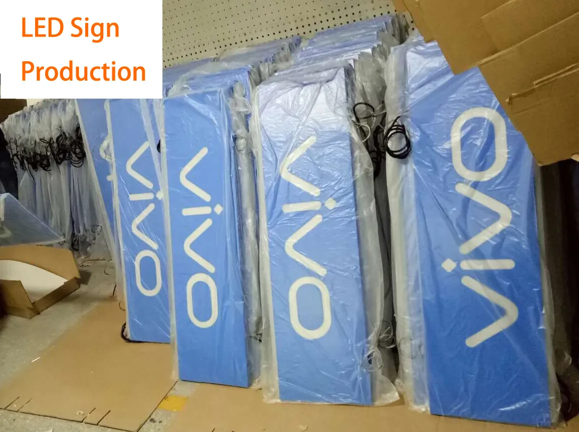 LED light box quality control inspection record